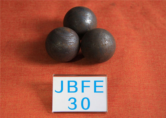 Even Hardness 56hrc - 59hrc B2 D30MM Grinding Media Balls No Surface Defects for Power Stations