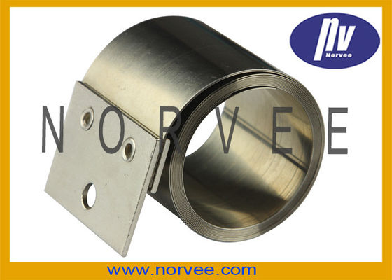 flat SUS301 / Stainless Steel Coil Springs for Auto Shelf Pusher