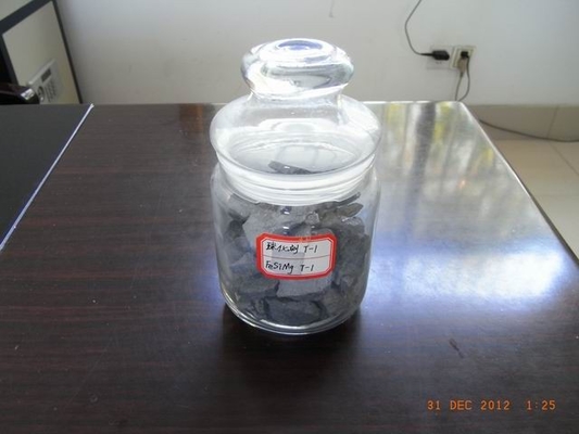 Metal Rare Earth Alloy Silicon 38 - 44% , Mg Re Alloy For Ductile Iron Pipe