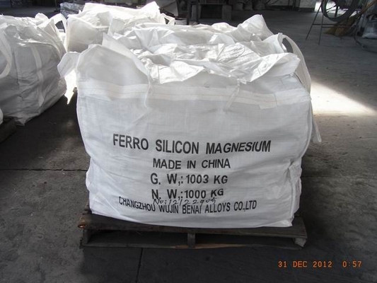 Silicon Rare Earth Alloy FeSiMg6Re1 With Re 0.5-1.5% , Si 38-44%