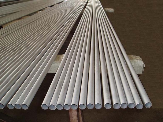 Round Seamless Stainless Steel Tubing EN10216-5 1.4301 1.4307 1.4401 1.4404 1.4571
