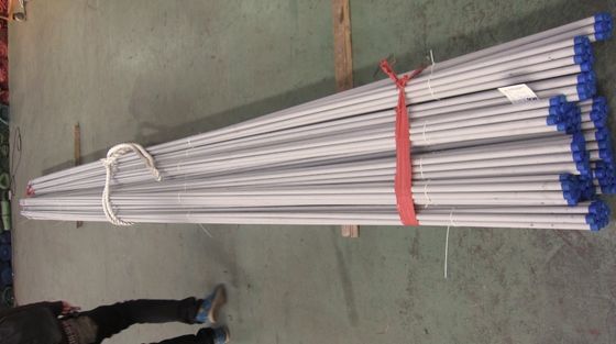 ASTM A269 / ASME SA269 Stainless Steel Tubing , Bright Annealed , Plain End , Plastic Cap TP304 / 304L TP316 / 316L
