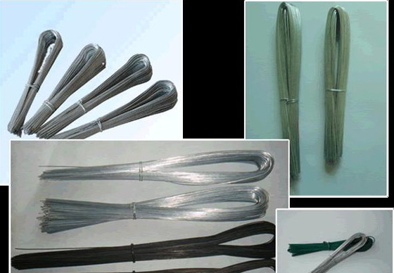 1.2mm Durable Galvanized Iron Wire Black Annealed , U Shape Binding