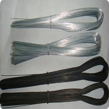 1.2mm Durable Galvanized Iron Wire Black Annealed , U Shape Binding