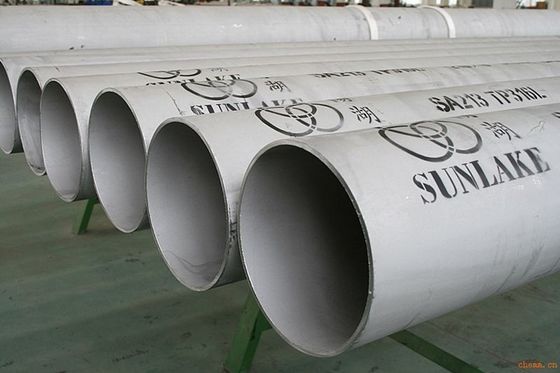 Chemical TP304 TP304L TP316L 317L Welded Stainless Steel Pipes for Water Treatment