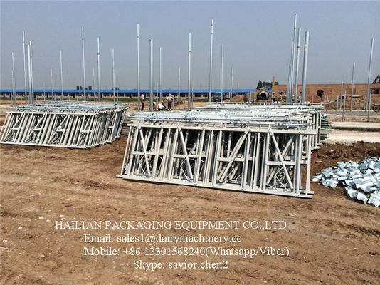 Cattle crush Head Lock Farm Equipment Hot-galvanized Steel Pipe